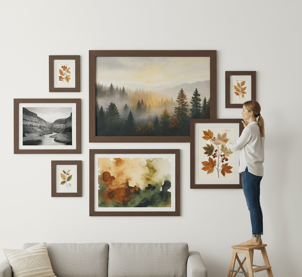Rustic style in custom sizes