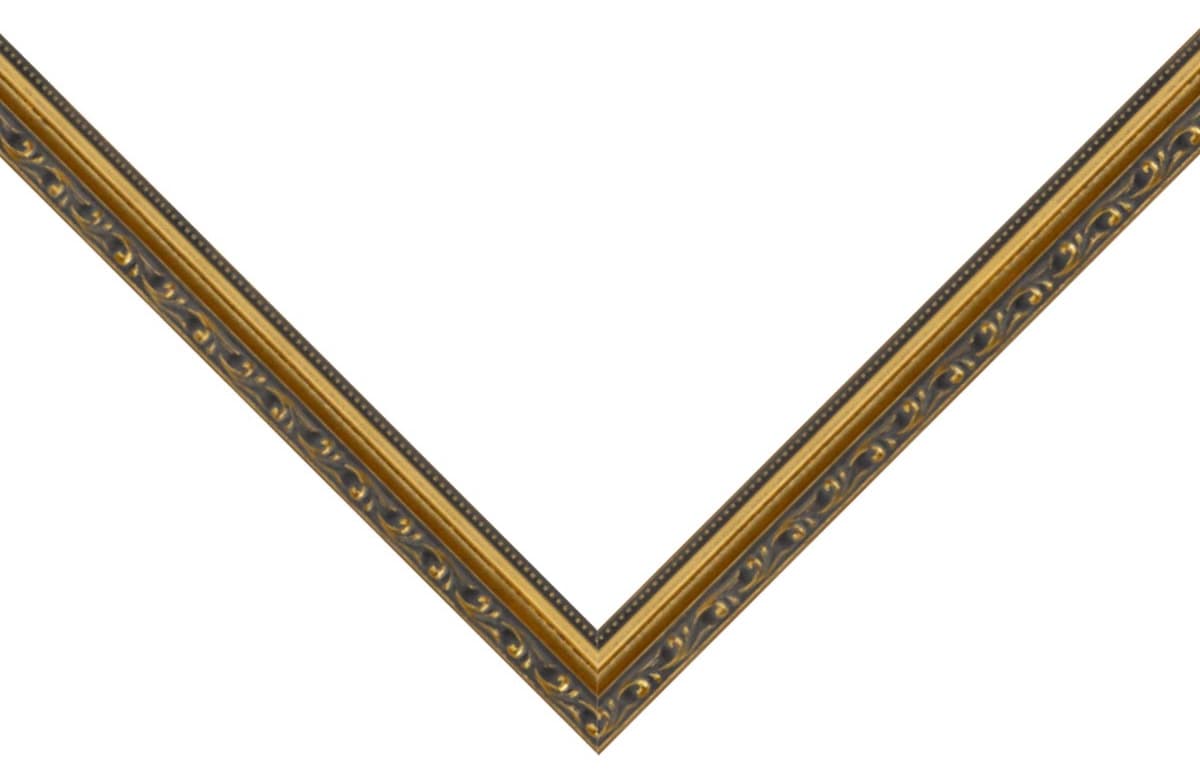 Museum Black gold frame