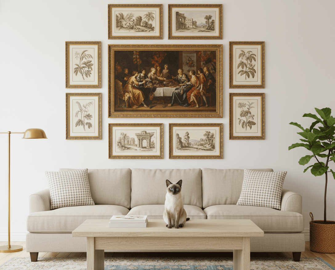 Ornate style in custom sizes