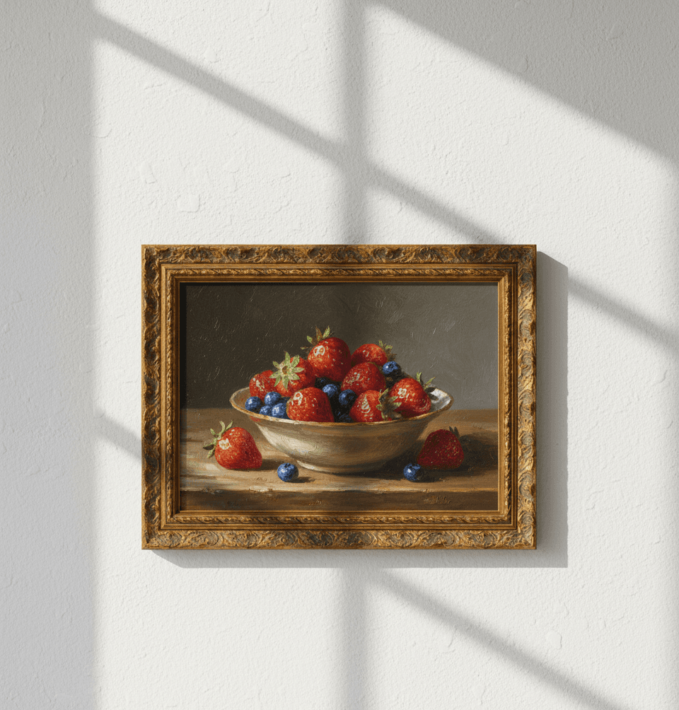 Wide antique gold frame with elaborate ornamental detailing and scrollwork patterns displayed in formal room showcasing magnificent 2 inch moulding with antique gold finish perfect for oil paintings and baroque compositions
